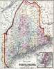 Maine, 1860, zoomable map