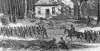 Poplar Spring Church, Virginia, September 30, 1864, artist's impression, detail