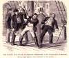 "The Mayor and Police of Norfolk searching Capt. Fountain's Schooner," Virginia, November, 1855