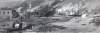 Fire and Destruction after the Ordnance Magazine Explosion, Mobile, Alabama, May 25, 1865, artist's impression