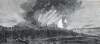 Ordnance Magazine Explosion, Mobile, Alabama, May 25, 1865, artist's impression, detail