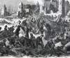 Aftermath of Ordnance Depot Explosion, Mobile, Alabama, May 25, 1865, artist's impression, detail