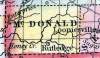 McDonald County, Missouri, 1857