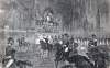 Parade of Veterans, Philadelphia, Pennsylvania, June 1865, artist's impression.