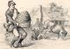 "A Land Flowing With Milk and Honey," Edwin Forbes, copper plate etching, 1876, detail