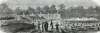 Camp Lawton, Confederate prisoner of war camp, Millen, Georgia, December 1864, artist's impression