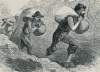 Mining operations, siege of Petersburg, Virginia, July 1864, artist's impression