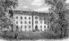 St. Michael's Monastery, West Hoboken, New Jersey, October, 1864, artist's impression
