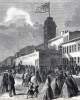 Metropolitan Sanitary Fair, Fourteenth Street, New York City, artist's impression, detail