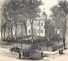 Federal troops occupy Natchez, Mississippi, July 13, 1863, artist's impression