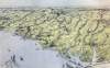 North and South Carolina, and parts of Georgia, circa 1862, zoomable panoramic map