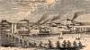 New Brunswick, New Jersey, 1861, artist's impression