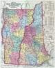 New Hampshire and Vermont, 1857, zoomable map