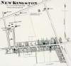 New Kingston, Pennsylvania, map, 1872, zoomable image