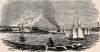 New London, Connecticut, 1861, artist's impression