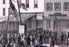 Provost Marshal's Office, Sixth Avenue, New York City, August 19, 1863, artist's impression, detail