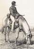 "A Quiet Nibble on the Cavalry Skirmish Lines," Edwin Forbes, copper plate etching, 1876
