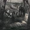"New Year's Day, 1864 - North and South," Thomas Nast in Harper's Weekly, detail