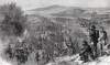 The Union Army on the march in the Shenandoah Valley of Virginia, October, 1864, artist's impression, zoomable image