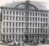 Pike's Opera House, Cincinnati, Ohio, destroyed by fire, March 22, 1866, artist's impression