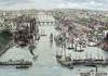 Oswego, New York, 1855, bird's-eye view, detail, zoomable image