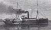 Confederate prisoners from Port Hudson transported upriver, July 1863, artist's impression, detail
