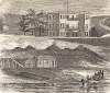 The Marine Hospital, Vicksburg, Mississippi, July 1863, artist's impression