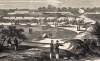 The Great River Battery besieging Port Hudson, Louisiana, June 1863, artist's impression, detail