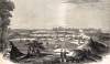 The Great River Battery besieging Port Hudson, Louisiana, June 1863, artist's impression, zoomable image