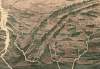 Maryland and Virginia, panoramic view south from central Pennsylvania, circa 1861, zoomable map