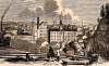 Paterson, New Jersey, 1861, artist's impression