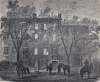 The Petersen Boarding House, Washington, D.C., 1865, artist's impression, zoomable image