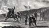 Battle of Pleasant Hill, Louisiana, April 9, 1864, artist's impression, detail