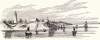 Port Isabel, Texas, 1861, artist's impression