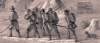 Edwin Forbes, "Returning From Outpost Duty," artist's impression, detail