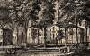 College of New Jersey, Princeton, New Jersey, 1861, artist's impression