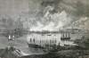 Portland, Maine afire, July 4-5, 1866, artist's impression, zoomable image