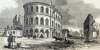 Fire damage in Portland, Maine, July 1866, artist's impression