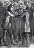 House of Representatives on passage of Thirteenth Amendment, January 31, 1865, artist's impression, further detail