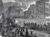 United States troops entering Richmond, Virginia, April 3, 1865, artist impression, zoomable image
