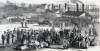 Rocketts Landing, Richmond, Virginia, September, 1865, artist's impression, detail