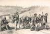 "The Rear of the Column," Edwin Forbes, copper plate etching, 1876, zoomable image