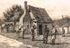 "The 'Reliable Contraband'," Edwin Forbes, copper plate etching, 1876, detail, zoomable image