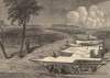 Fifth Corps, Army of the Potomac, bivouaced before Petersburg, Virginia, July 1864, artist's impression