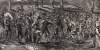 Destruction of the Colored Orphans' Asylum, Fifth Avenue, New York City, July 13, 1863, artist's impression, further detail
