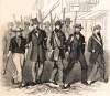 Rioters on A Street, New York City, July, 1863, artist's impression