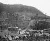 Union camp, Running Water Creek, near Chattanooga, Tennessee, October-November 1863, zoomable image