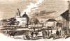San Antonio, Texas, 1861, artist's impression