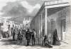 Santa Fe, New Mexico, Winter 1865, artist's impression