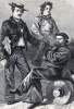 "Man-of-War's Men," Frank Leslie's Illustrated, October 1864, artist's impression, detail
